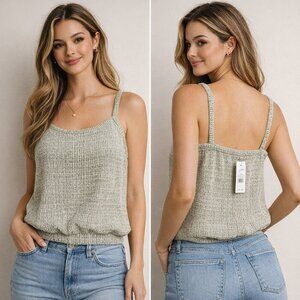 NWT Ann Taylor loft elastic waist tank -  small